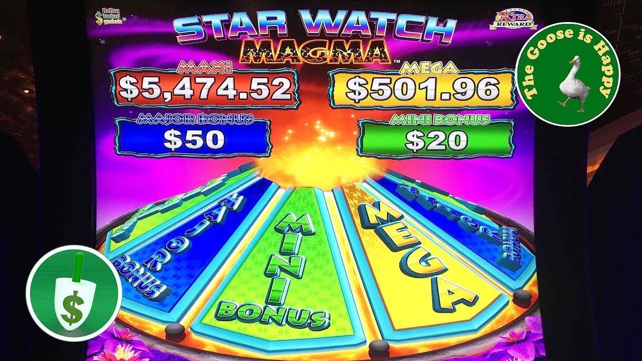 Star watch magma slot machine