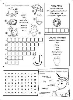 Unicorn bingo printable